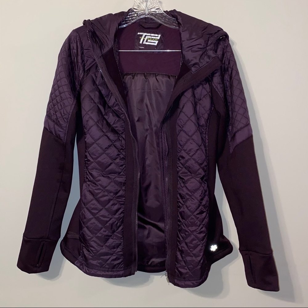 Tek Gear Purple Athletic Jacket/Coat
